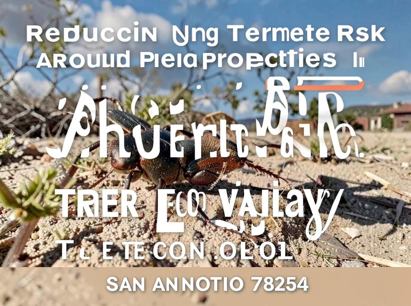 Reducing Termite Risk Around Properties Near Leon Valley
